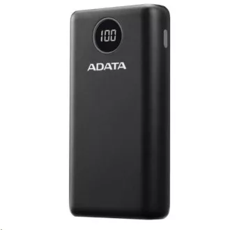 ADATA PowerBank P20000QCD - vanjska baterija za mobitel/tablet 20000mAh, 2, 1A, crna ADATA PowerBank P20000QCD - vanjska baterija za mobitel/tablet 20000mAh, 2, 1A, crna