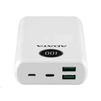 ADATA PowerBank P20000QCD - vanjska baterija za mobitel/tablet 20000mAh, 2, 1A, bijela ADATA PowerBank P20000QCD - vanjska baterija za mobitel/tablet 20000mAh, 2, 1A, bijela