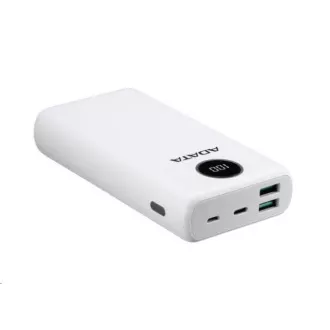 ADATA PowerBank P20000QCD - vanjska baterija za mobitel/tablet 20000mAh, 2, 1A, bijela ADATA PowerBank P20000QCD - vanjska baterija za mobitel/tablet 20000mAh, 2, 1A, bijela