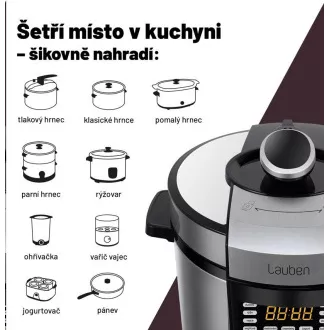 Lauben Multi Cooker 18SB Češko izdanje