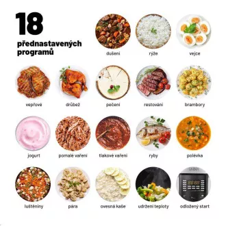 Lauben Multi Cooker 18SB Češko izdanje