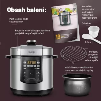 Lauben Multi Cooker 18SB Češko izdanje