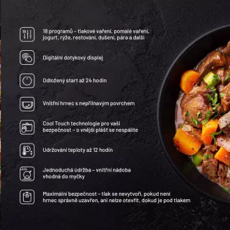 Lauben Multi Cooker 18SB Češko izdanje