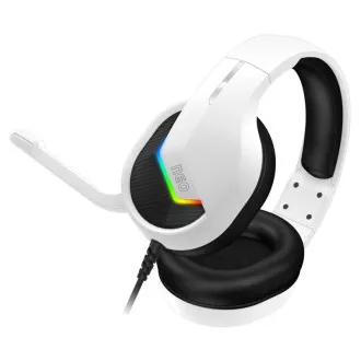 CONNECT IT NEO gaming slušalice s mikrofonom, 1xJack + USB, bijele