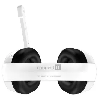 CONNECT IT NEO gaming slušalice s mikrofonom, 1xJack + USB, bijele