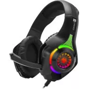 CONNECT IT BIOHAZARD gaming slušalice s mikrofonom, 1xJack + USB, crne
