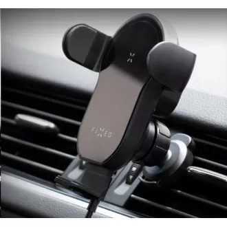 FIKSNI Matic auto držač s brzim bežičnim punjenjem, 15W, USB-C, crni