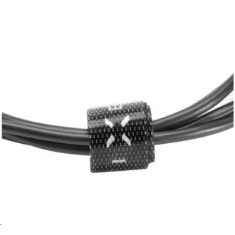 FIKSNI podatkovni i kabel za punjenje, USB-A -> USB-C, 20 W, duljina 2 m, crni