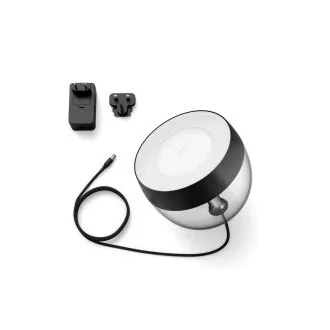 PHILIPS COL Iris Stolna lampa Hue Bijela i ambijent boja, crna
