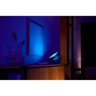 PHILIPS COL Iris Stolna lampa Hue Bijela i ambijent boja, crna