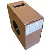 FTP kabel LEXI-Net Cat5E, žica, dupli vanjski PE+PVC, crni, 100m, kut.