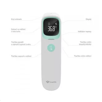 TrueLife Care Q10 BT - beskontaktni medicinski toplomjer