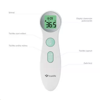 TrueLife Care Q6 - beskontaktni zdravstveni toplomjer