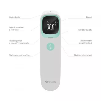 TrueLife Care Q9 - beskontaktni zdravstveni toplomjer