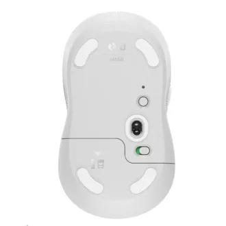 Logitech bežični miš M650 L Signature, prljavo bijeli