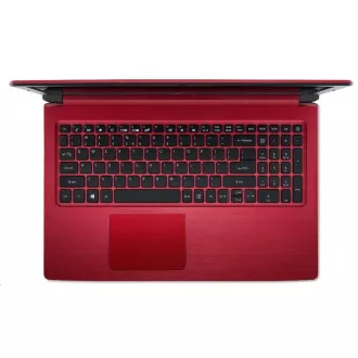 ACER NTB Aspire 3 (A315-34-P16A) - Pentium N5030, 15.6" FHD ComfyView, 8GB, 256GBSSD, UHD 605 Graphics, W11H, crvena