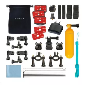 LAMAX Set XL - 23kom pribora za akcijske kamere