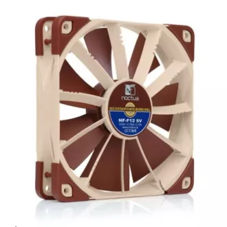 NOCTUA ventilator NF-F12 5V, 120mm, smeđi