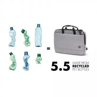 DICOTA Eco Slim Case MOTION 14 - 15,6 ”svijetlo siva