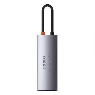 Baseus Metal Gleam Series 5v1 HUB Type-C (USB-C PD 100W, 3* USB 3.0, HDMI) sivi Baseus Metal Gleam Series 5v1 HUB Type-C (USB-C PD 100W, 3* USB 3.0, HDMI) sivi