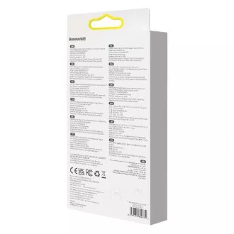 Baseus Metal Gleam Series 7v1 HUB Type-C (USB-C PD 100W, USB-C, 2* USB 3.0, HDMI, SD TF priključak) sivi
