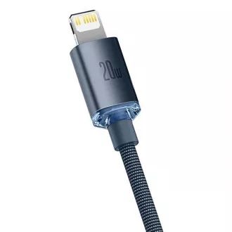 Baseus Crystal Shine Series punjenje, podatkovni kabel USB-C Lightning 20W 1,2m, crni Baseus Crystal Shine Series punjenje, podatkovni kabel USB-C Lightning 20W 1,2m, crni