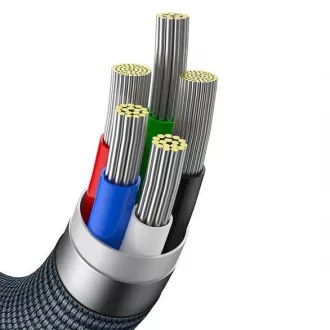 Baseus Crystal Shine Series punjenje, podatkovni kabel USB-C Lightning 20W 1,2m, crni Baseus Crystal Shine Series punjenje, podatkovni kabel USB-C Lightning 20W 1,2m, crni