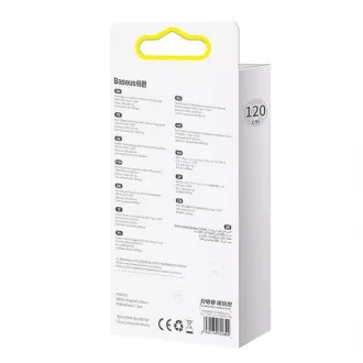 Baseus Crystal Shine Series kabel za punjenje / podatkovni kabel USB-A / USB-C 100W 1,2 m, crni Baseus Crystal Shine Series kabel za punjenje / podatkovni kabel USB-A / USB-C 100W 1,2 m, crni