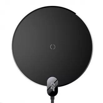 Baseus bežični punjač Digital LED Gen 2 15W crni