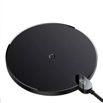 Baseus bežični punjač Digital LED Gen 2 15W crni