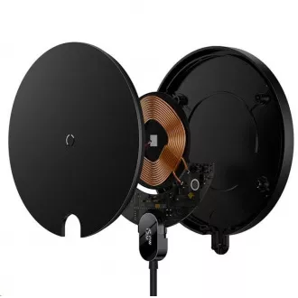 Baseus bežični punjač Digital LED Gen 2 15W crni