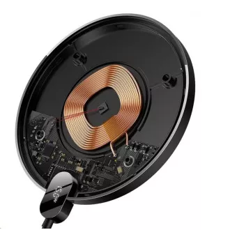 Baseus bežični punjač Digital LED Gen 2 15W crni