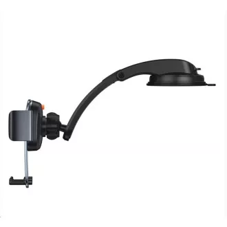 Baseus Easy Control Clamp auto držač s rukom SET crni Baseus Easy Control Clamp auto držač s rukom SET crni
