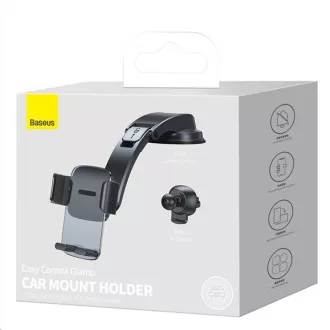 Baseus Easy Control Clamp auto držač s rukom SET crni Baseus Easy Control Clamp auto držač s rukom SET crni
