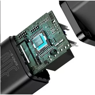 Baseus Super Si adapter za brzo punjenje IC 30W crni