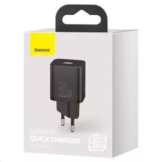 Baseus Super Si adapter za brzo punjenje IC 30W crni