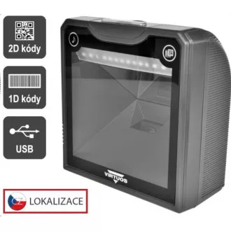 Virtuos 2D čitač HT-865A, stacionarni, USB, crni