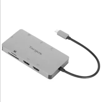 Targus® USB-C™ univerzalna dvostruka HDMI 4K priključna stanica s prijenosom snage od 100 W