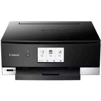 Canon PIXMA pisač TS8350A crni - boja, MF (ispis, fotokopir, skeniranje, oblak), obostrani, USB, Wi-Fi, Bluetooth