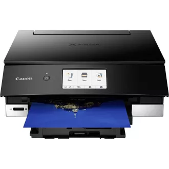 Canon PIXMA pisač TS8350A crni - boja, MF (ispis, fotokopir, skeniranje, oblak), obostrani, USB, Wi-Fi, Bluetooth