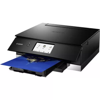 Canon PIXMA pisač TS8350A crni - boja, MF (ispis, fotokopir, skeniranje, oblak), obostrani, USB, Wi-Fi, Bluetooth
