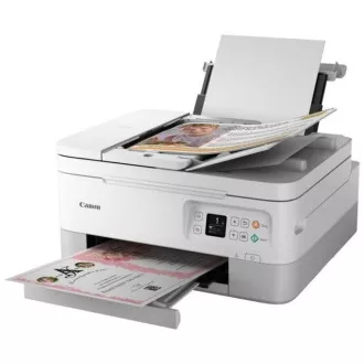 Canon PIXMA pisač TS7451A bijeli - u boji, MF (ispis, kopiranje, skeniranje, oblak), duplex, USB, Wi-Fi, Bluetooth
