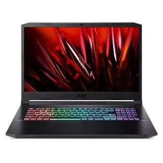 ACER NTB Nitro 5 (AN517-54-514S) - i5-11400H, 17.3" IPS FHD, 8GB, 512GBSSD, NVIDIA RTX-3050, Linux, crna