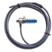 Targus® DEFCON® T-Lock Combo kabelska brava