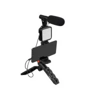Doerr Vlogging Kit VL-5 Mikrofonsko video svjetlo za pametni telefon
