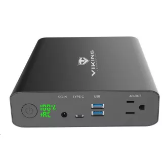 Viking power bank NF130W s izlazom 220 V, 64000 mAh, crna Viking power bank NF130W s izlazom 220 V, 64000 mAh, crna