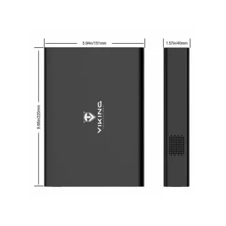 Viking power bank NF130W s izlazom 220 V, 64000 mAh, crna Viking power bank NF130W s izlazom 220 V, 64000 mAh, crna