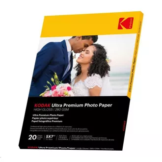 KODAK Ultra Premium Photo RC Gloss (280g / m2) 13x18cm 20 listova