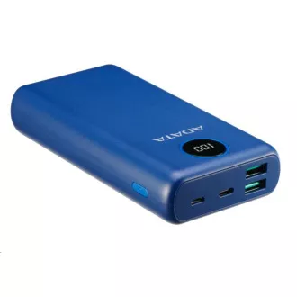 ADATA PowerBank P20000QCD - vanjska baterija za mobitel/tablet 20000mAh, 2.1A, plava (74Wh) ADATA PowerBank P20000QCD - vanjska baterija za mobitel/tablet 20000mAh, 2.1A, plava (74Wh)