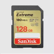 SanDisk SDXC kartica 128 GB Extreme (180 MB/s Class 10, UHS-I U3 V30)